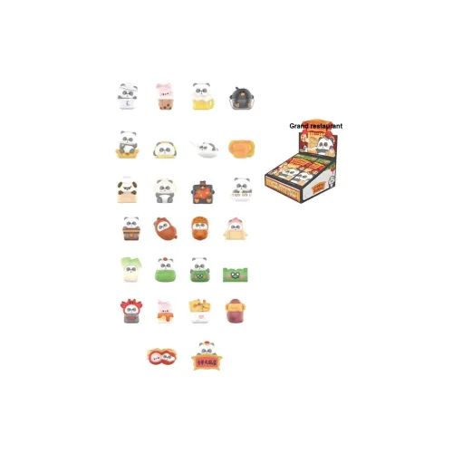 TOYCITY Toy Городской MR. Rake Китайский ресторан Панда Наклейка Холодильник Наклейка Слепые коробки