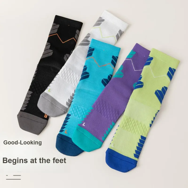 B&C.Room FW23 Basketball Socks Men's 4 Pack-4