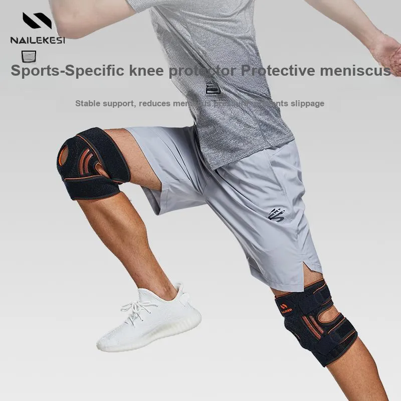 NAILEKESI Running Mountaineering Basketball Fitness Unisex Elastane Polyester Polyamide Knee Pads-1