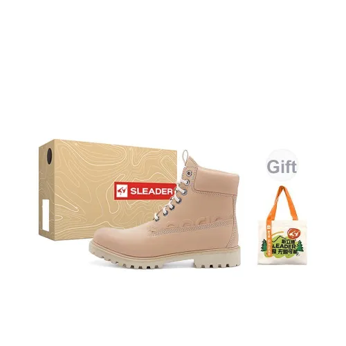 SLEADER Vintage Workwear Series Короткий MID Голень Martin Boot Унисекс Light Khaki