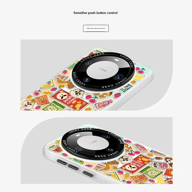Marsfield TPU Material Laser Magnetic Phone Case Compatible With Huawei Mate 60 Pro+.-2