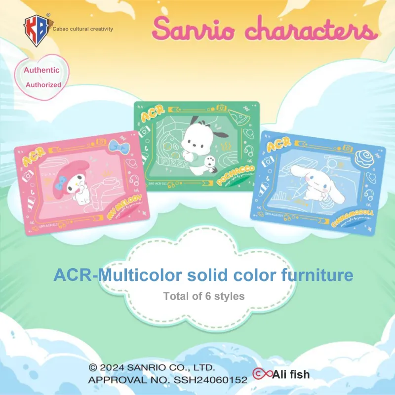 Kabao Cultural Creation x Sanrio Polaroid Second Edition Multicolor Life 10 Yuan Bag IP/Anime Cards 18 Packs/box-1