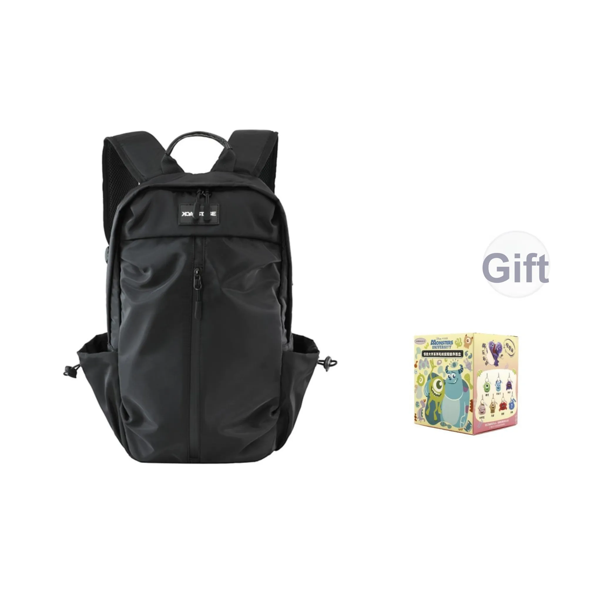 BACKSTAGE Износостойкая ткань Рюкзак Мужской Черный