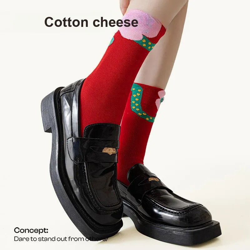 COTTON CHEESE Socks Gift Box Unisex 5 Pack-4