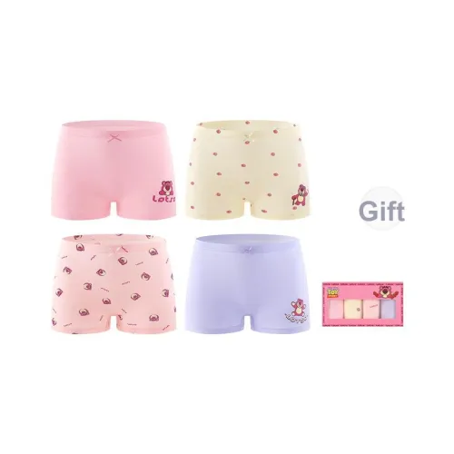 Disney Трусы 4 шт. Прозрачное окно Коробка Многоцветная коробка Включено Детский