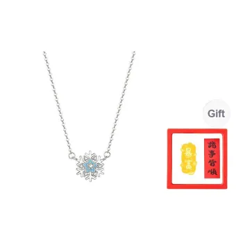 Chongqing Gold Store S 999 Fine Silver Necklaces Women's