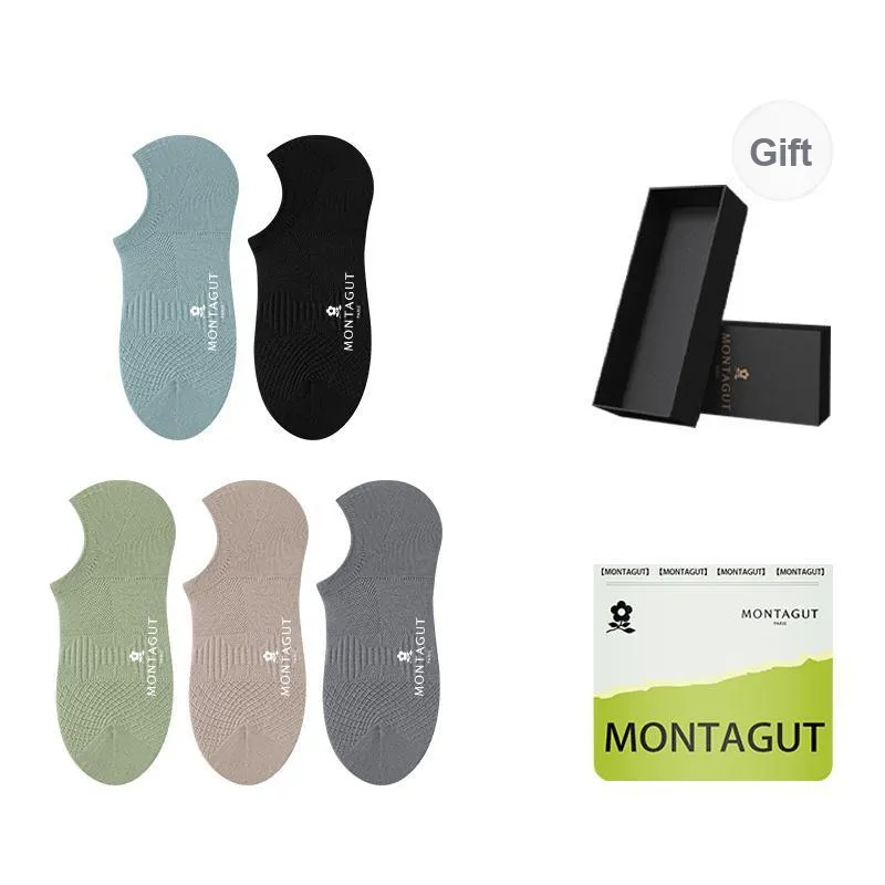 Montagut No Show Socks Men's Gift Box Combination-40
