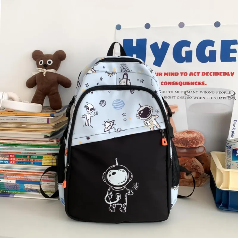 URBAN FOREST Composite Cloth Backpack Unisex Multicolor-10