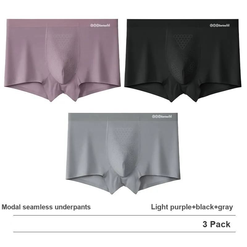 H YXIANG Underpants Men's 3 Pack-7