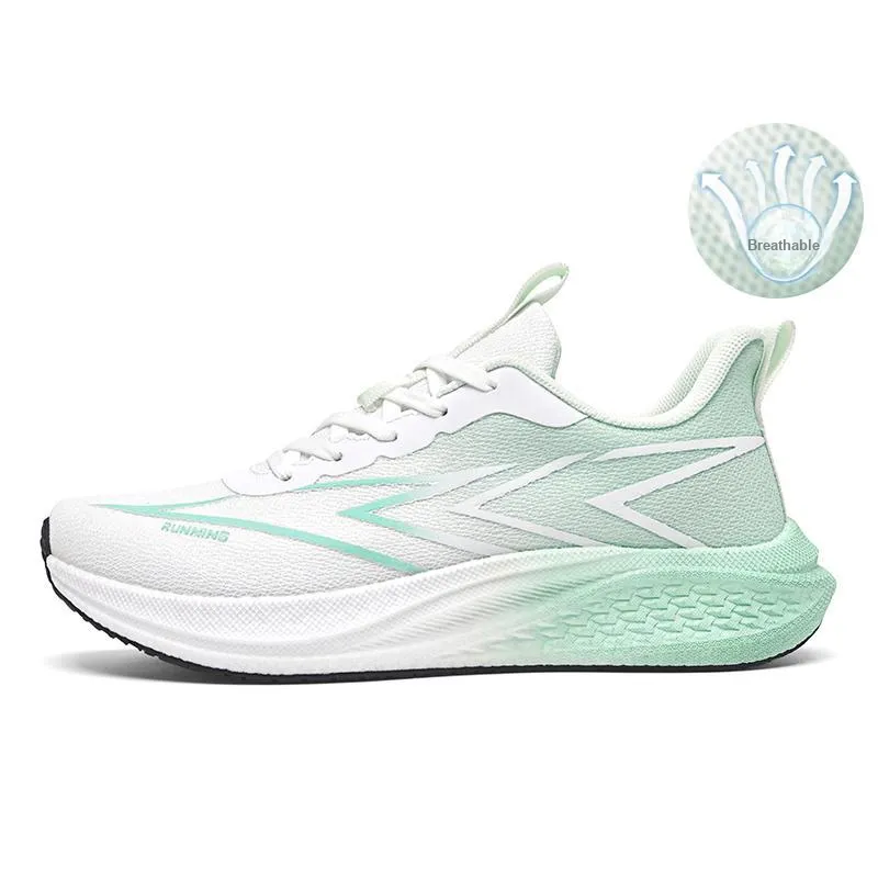 TCELLARS Cushioning Wear Resistant Breathable Height Increasing Rebound Low Top Running Shoes Unisex-90