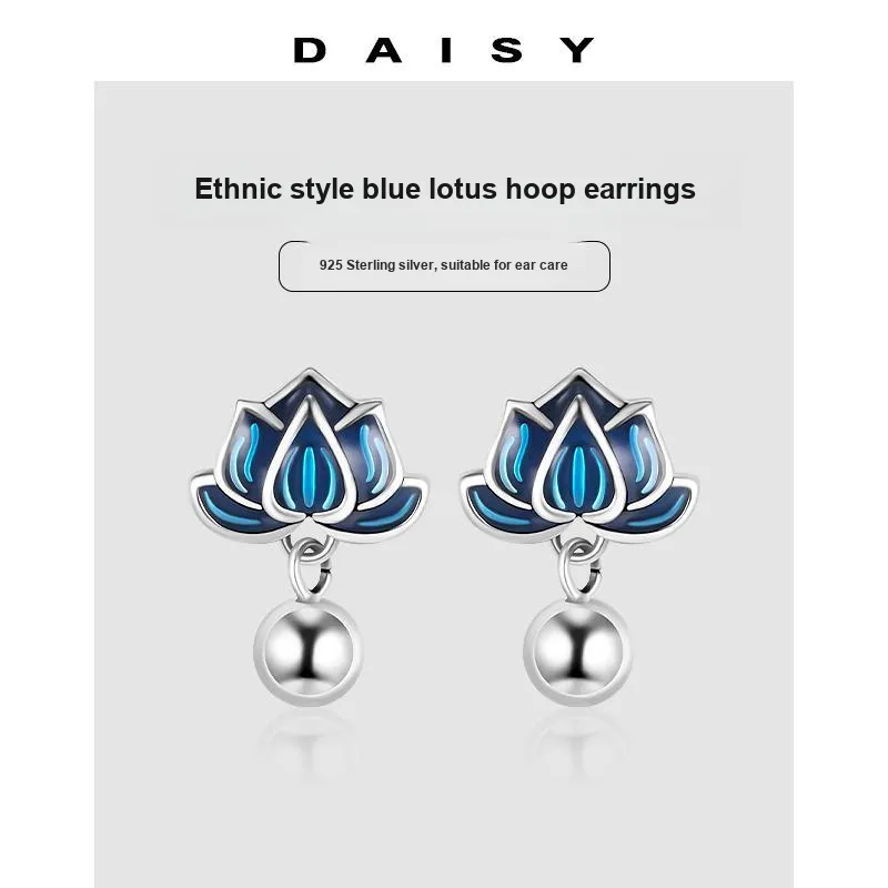 Daisy Dream 925 Sterling Silver Earrings Women's-4