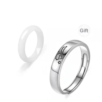 Kowloonko Bodhi Root Adjustable Ring Unisex