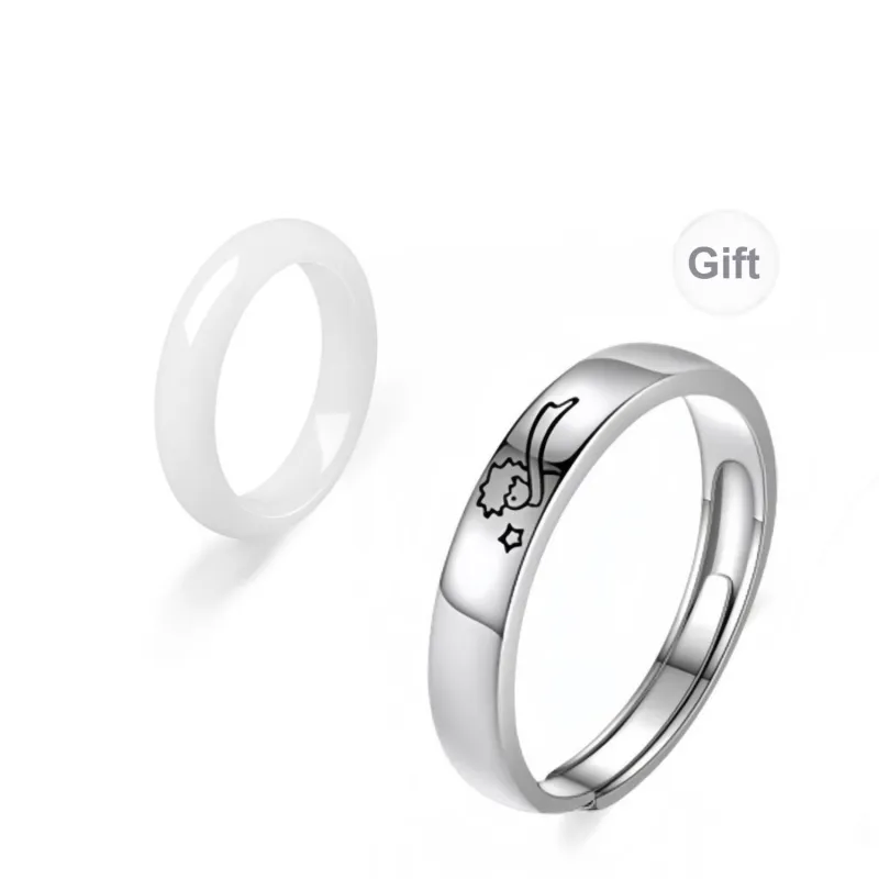 Kowloonko Bodhi Root Adjustable Ring Unisex-0