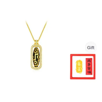 Chongqing Gold Store S925 Silver Necklaces Unisex