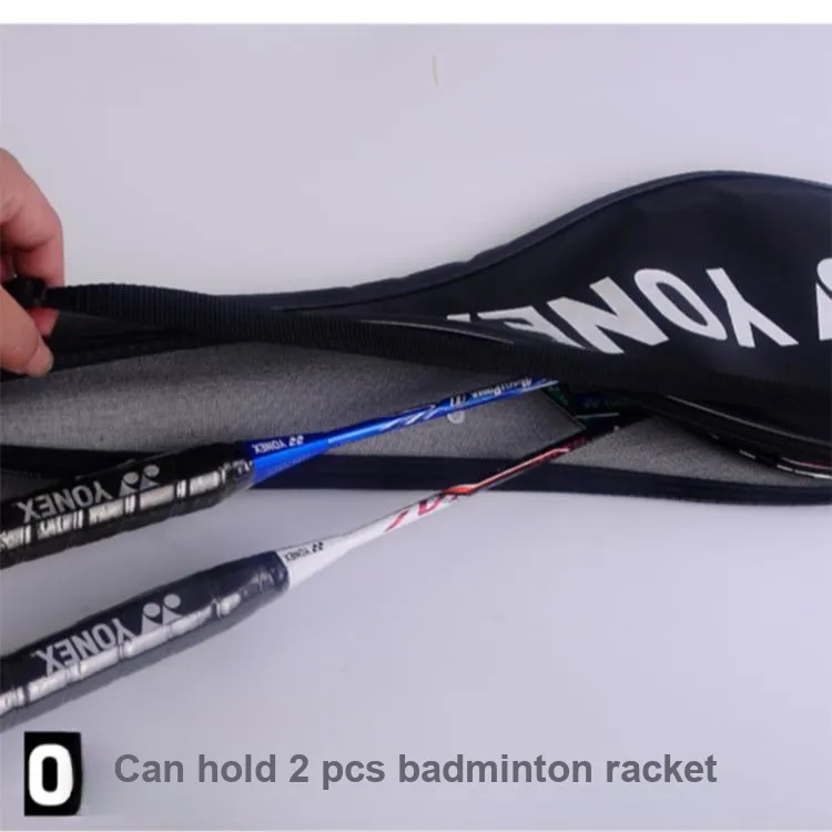 YONEX Badminton Racket Bags Can Hold 1 2 Pcs Shoulder Bag Black-3