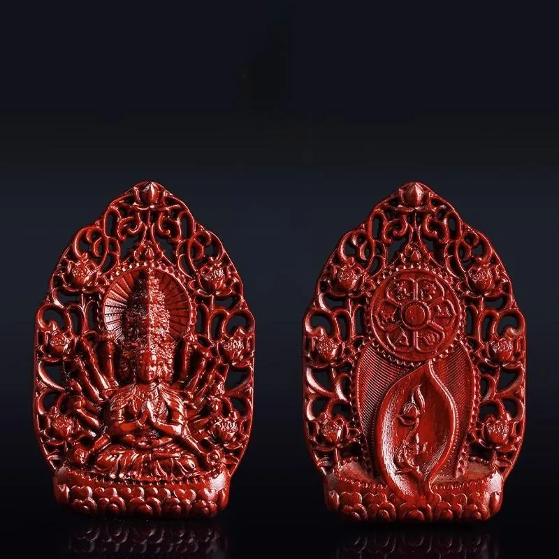 DALONG Rosewood Wooden Pendant Unisex-2