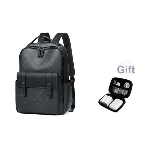 SEPTWOLVES Искусственная кожа Ноутбук Сумка QPL Унисекс Черный