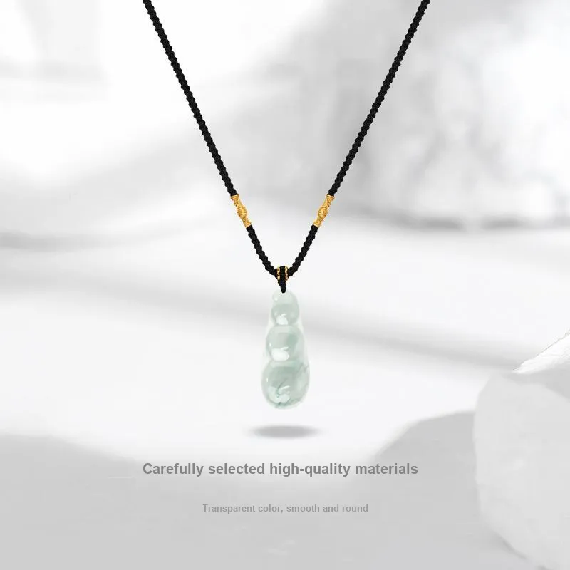 JUICY GRAPE African Emerald Jade Necklaces Unisex-1