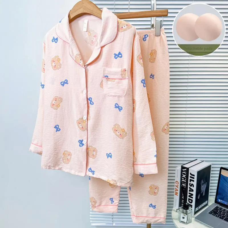 Sleeping Beauty Pajama Set Women's Pink-2
