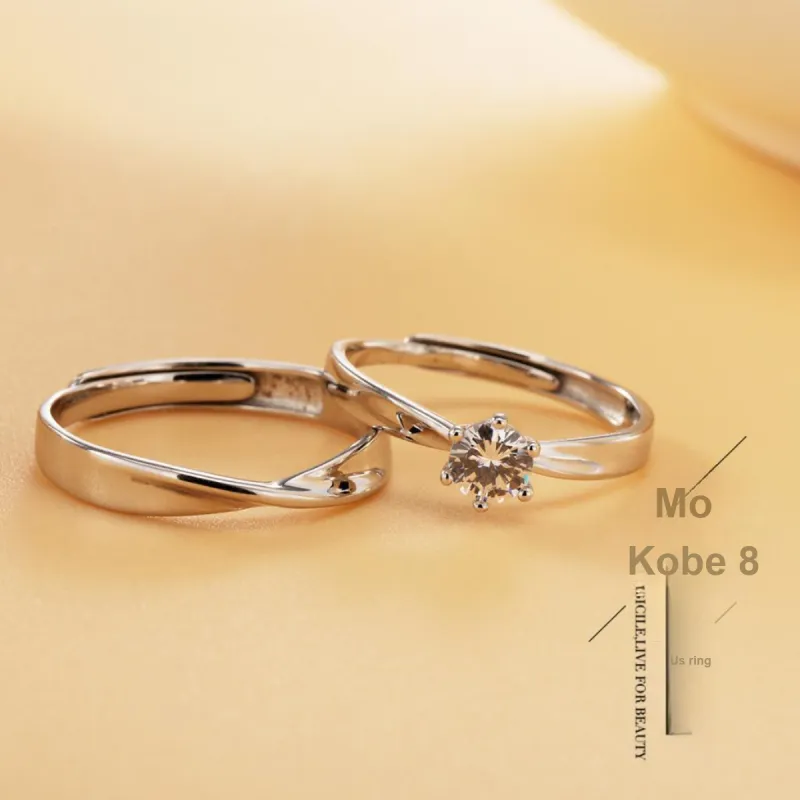 MEIYAER S925 Silver Rings Unisex-1