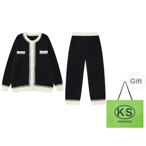Kosrood Pajama Set Women's Black