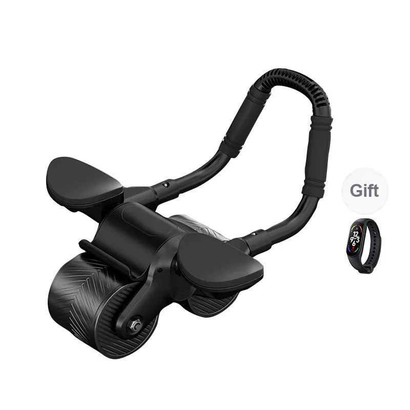 SMVP Abdominal Roller Fitness Equipment Automatic Rebound Tummy Tucking Magic Household Ab Roller-4