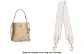 White Underarm Shoulder Strap 65cm