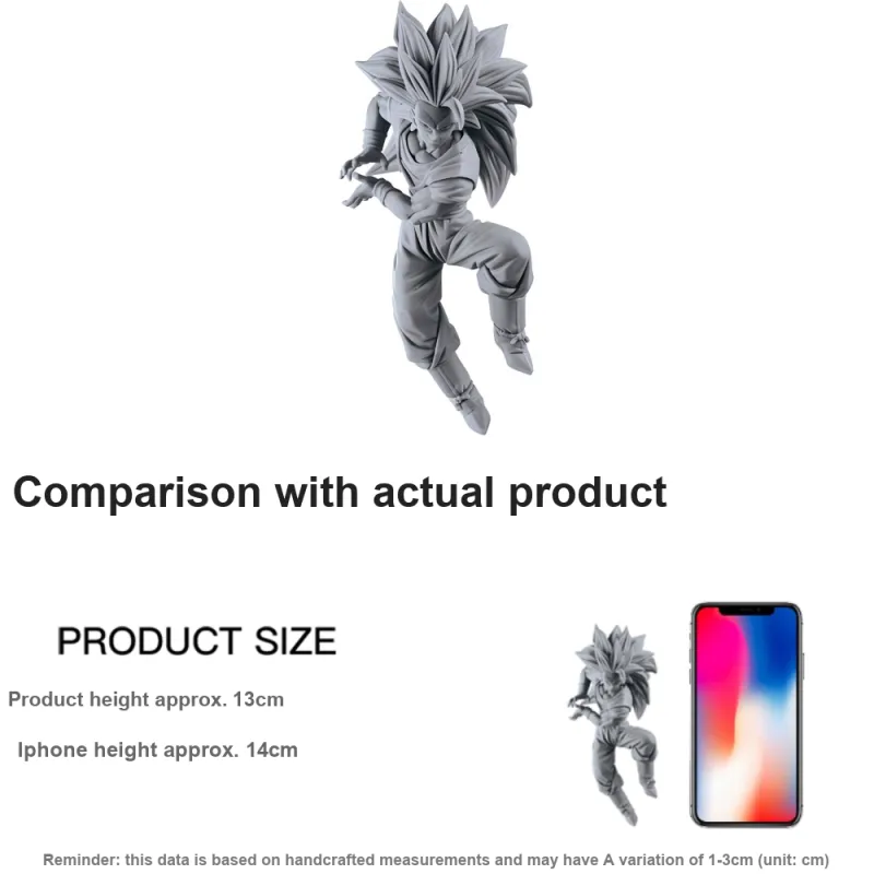 BANPRESTO Sun Wukong Glasses Factory Dragon Ball Super Saiyan 3 Zaku Toudouka 6 Special Color Scheme 13cm Bonus Gifts-2