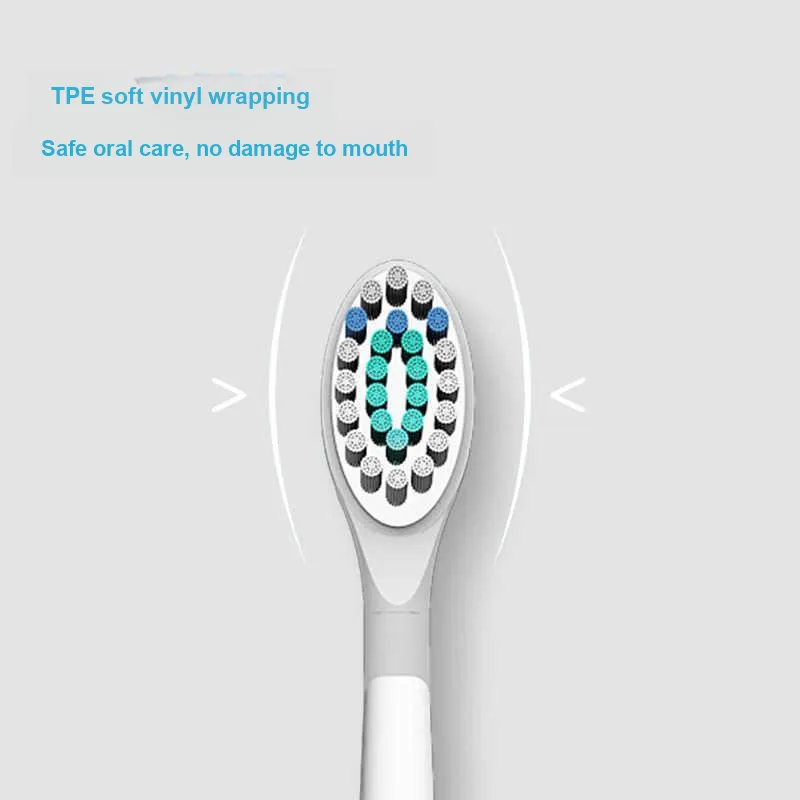 APIYOO A7 Kids Toothbrushes Toothbrush Heads Pack Of Three Flexible Cleaning Of Oral Blind Spots-1