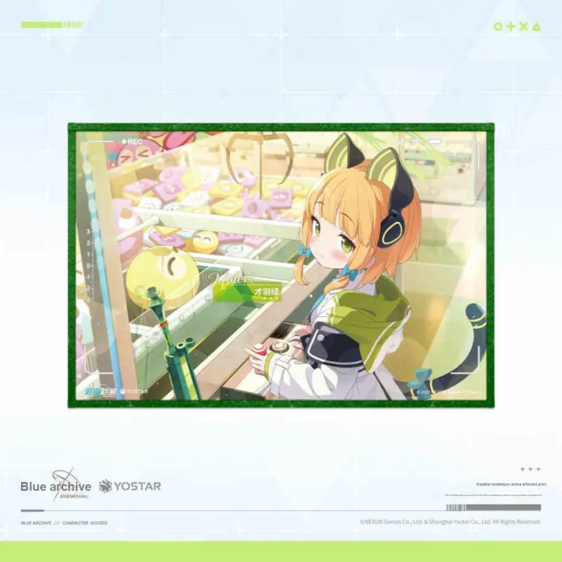 MOEYU Blue Archive Second Shot Game Development Department Anime Artboard Prints-3