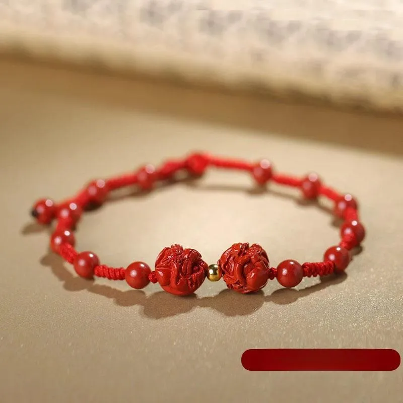 Sima Is Ethereal Reconstructed Cinnabar Anklets Unisex-24