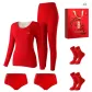 [Contains Wool & Silk]Women's Red Box+2 Inner+2 Socks
