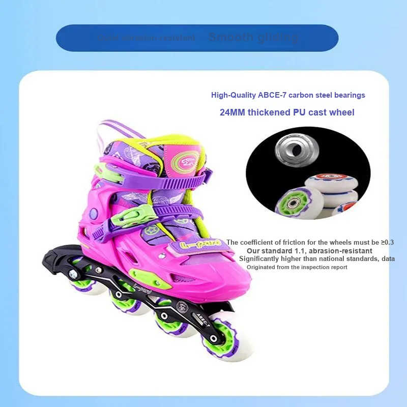 L pard Inline Skates Roller Skate Casual Professional Dual Purpose Kids'-5