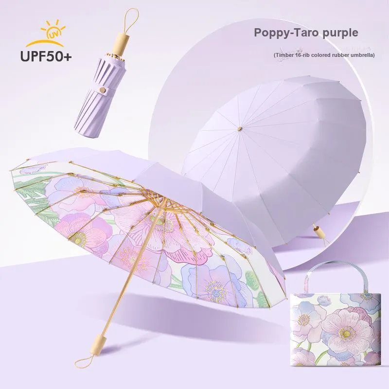 Imono Tall Wind Resistant Sunny And Rainy Dual Use Umbrella-20