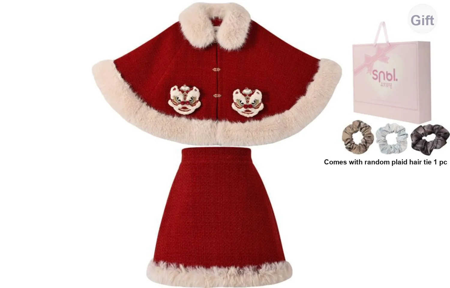 SNBL Two Piece Skirt Sets Women's Coat+Skirt