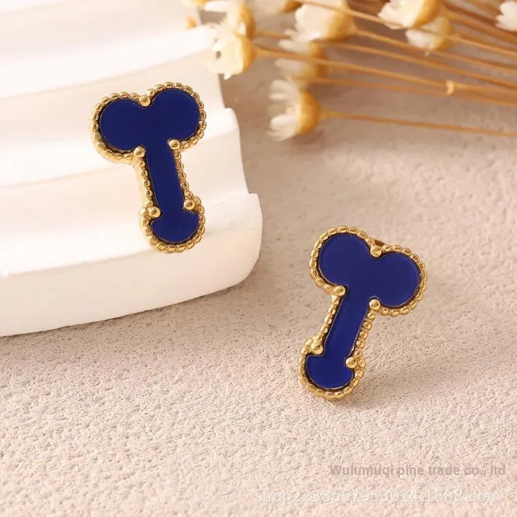 JKEM Stainless Steel Stud Earrings Unisex-7