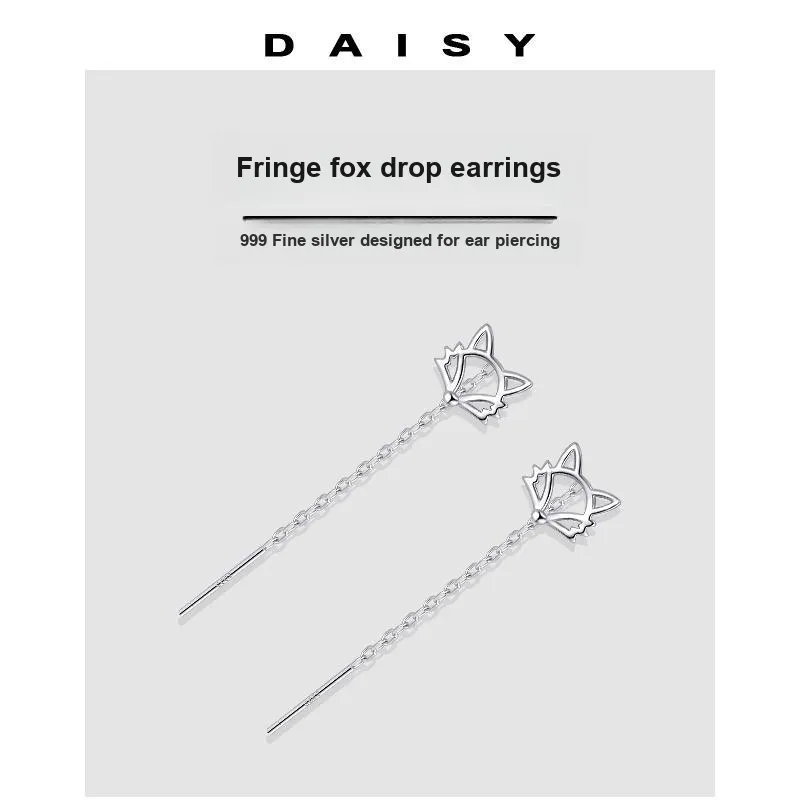 Daisy Dream Full Sterling Silver Earrings Women's-4