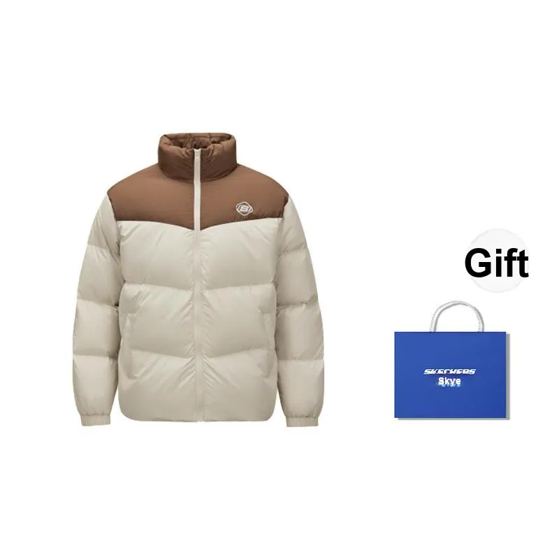 Skechers Sports Life Collection Down Jacket Unisex Light Brown