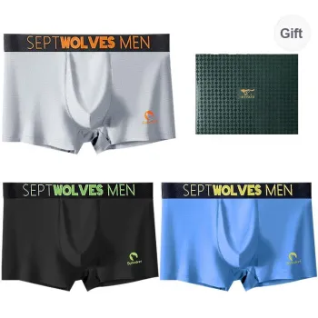 SEPTWOLVES Underwear Gift Box Men's 3 Pack Gift Box Set