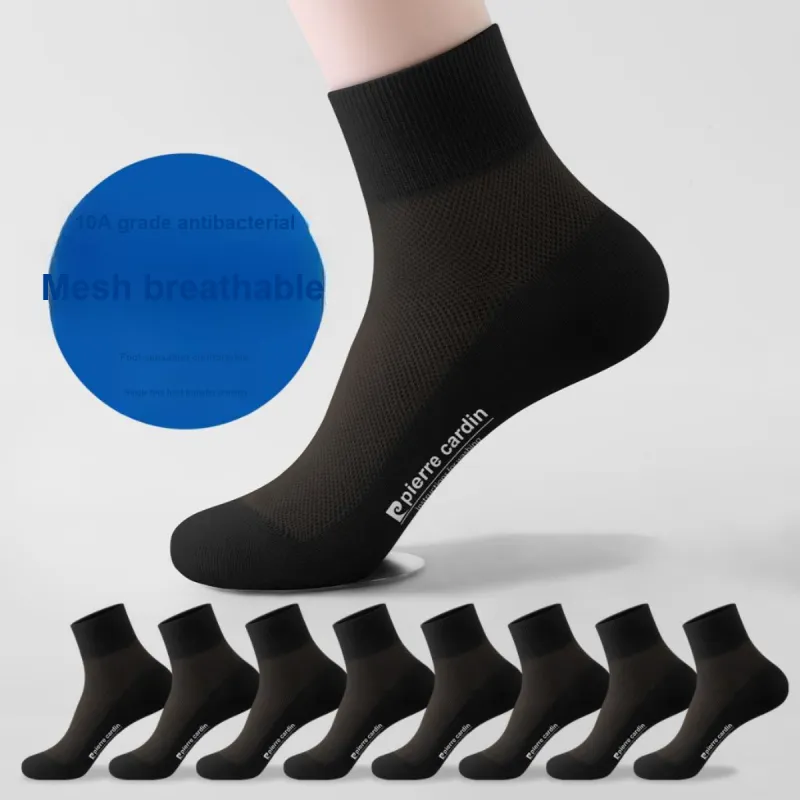 PIERRE CARDIN Mid Calf Socks Men's 8 Pack-4