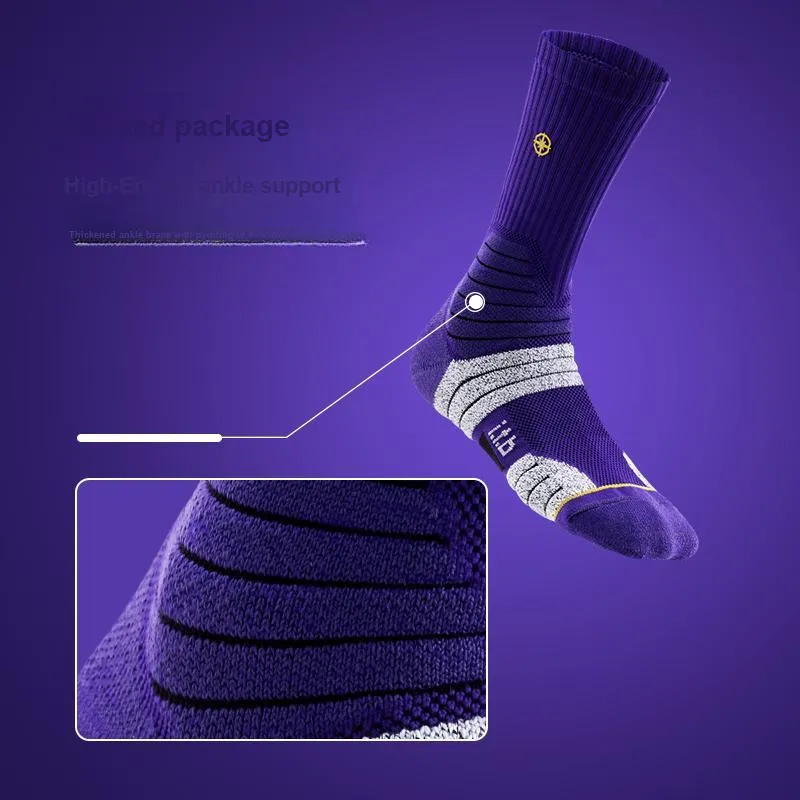 I.t.b Basketball Socks Men's 4 Pack-3