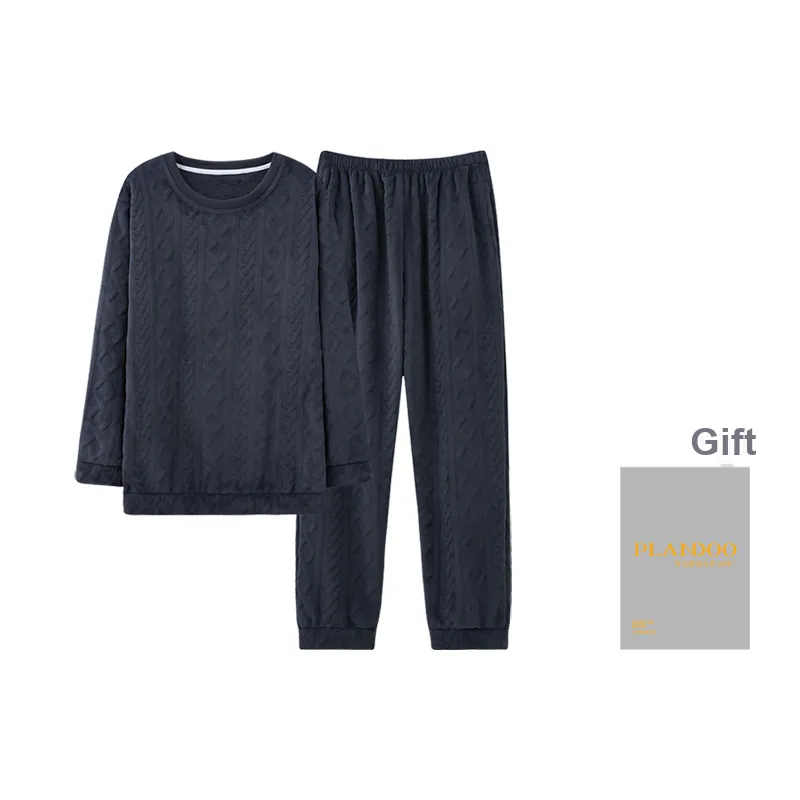 PLANDOO Pajama Set Men's Gift Box Set-5