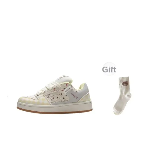 BINGO DUCK Скейтборд Кроссовки Женские Желтые