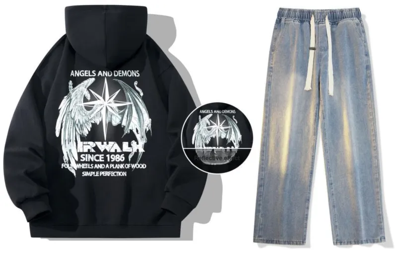 Airwalk Sweatshirt Sets Unisex-66