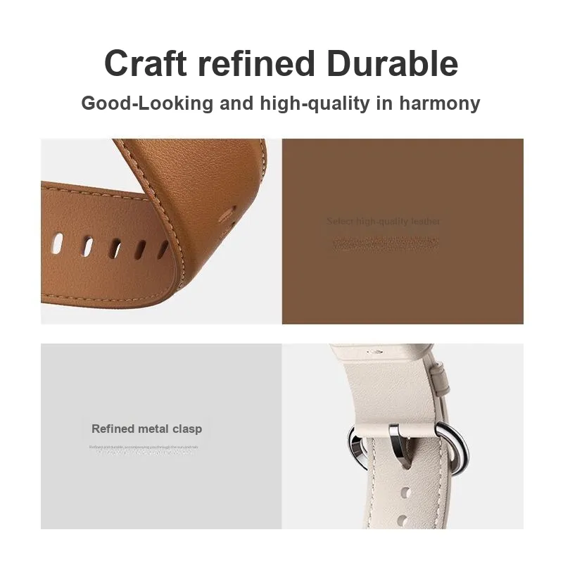 FZRT Watch Bands Official Same Style Genuine Leather Strap Unisex-3