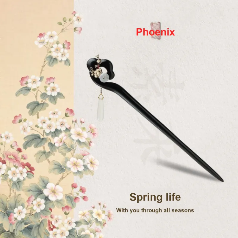Phoenix Nirvana Ebony Hairpins Women's-1