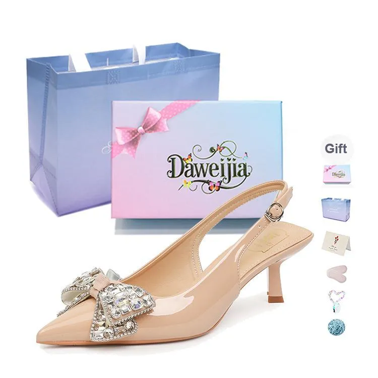 Dawei's House Slim Heel High Heels Women's-6