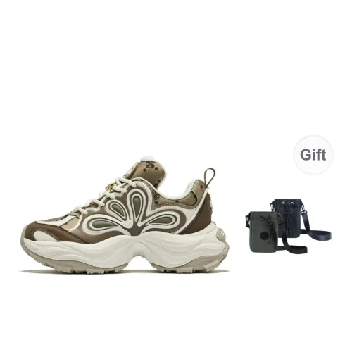 Palladium Anti Slip Wear Resistant Low Top Chunky Sneakers Women's Green