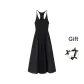 Black+Bowknot Hair Tie (Comes with)