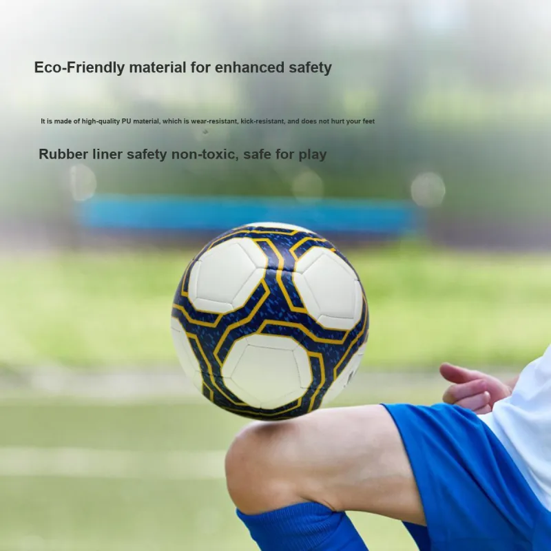 Antakids Size 5 Ball Soccer PU Machine Stitched Soccer Ball Kids'-3